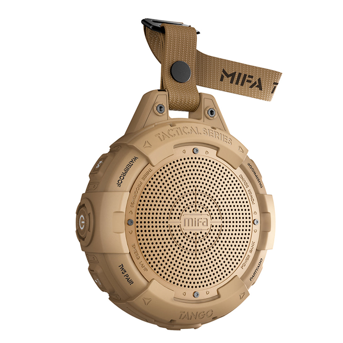 MIFA TANGO ポータブル スピーカー IP67 防塵 防水 mifa Tango ポータブル Bluetooth スピーカー（懐中電灯付き